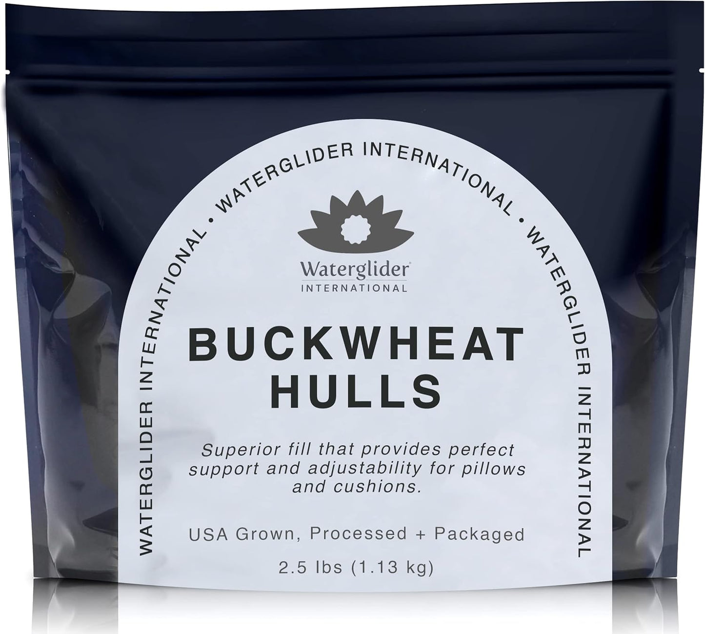 Replacement Buckwheat Husks for Meditation Zafu or Pillow, USA Grown Hulls, 2 lbs