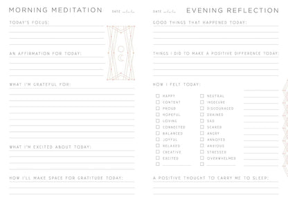 Gratitude: A Day and Night Reflection Journal (Inner World)