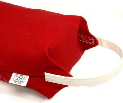 Yoga Bolster, with Cotton Canvas Pillowcase Included