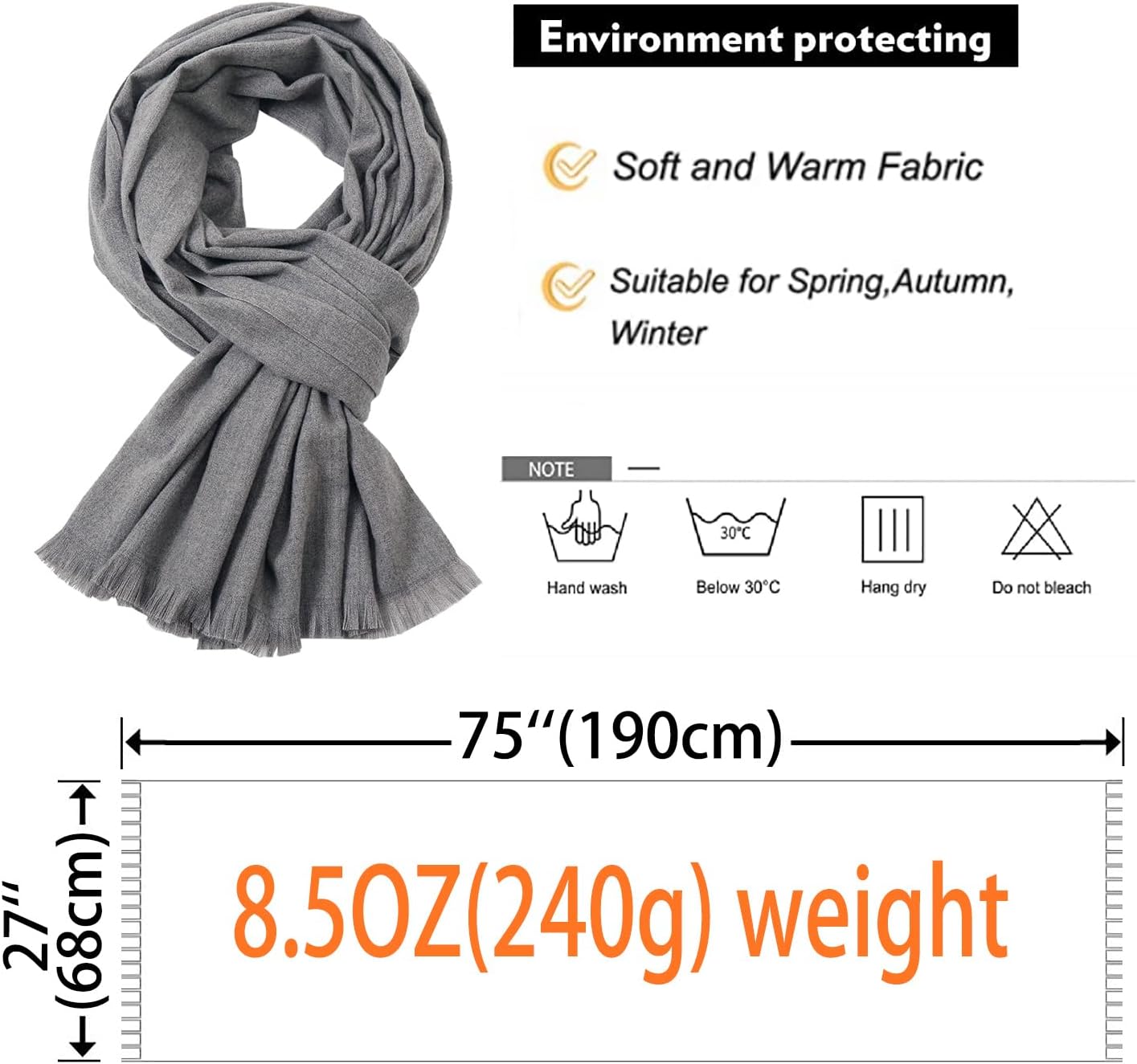 Shawl Wraps for Women Pashmina Shawls and Wraps for Evening Dresses Large Soft Scarf Winter Scarf Wedding Shawl…