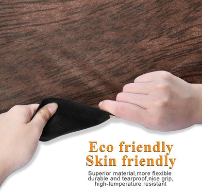 YETTASBIN Brown Solid Wood Yoga Mat for Women Men, Non Slip Exercise Mat Portable Travel Workout Mat with Storage Bag for Home Yoga, Pilates, Fitness 71x 26 Inch
