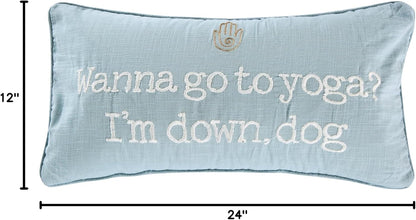 Levtex Home Wanna Yoga Pillow