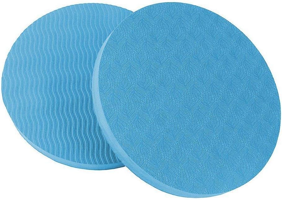 DHmart 6 Colors Eco Yoga Circle Mats Workout Circle Carpet Stool Pad Small Round Pad Yoga Mats Child Mats Cushion (Pack of 2)