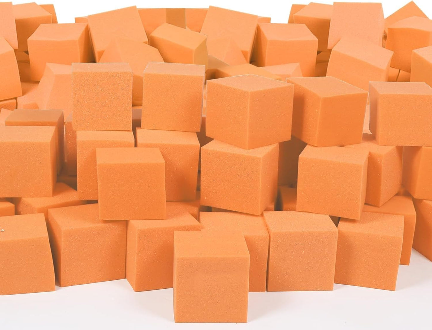 Foam Pit Blocks Foam Padding Sponge Pit Cubes Sponge Blocks for Amusement Park Gymnastics Freerunning and Parkour Courses - 24PCS 5" x 5" x 5" (Dark Blue)