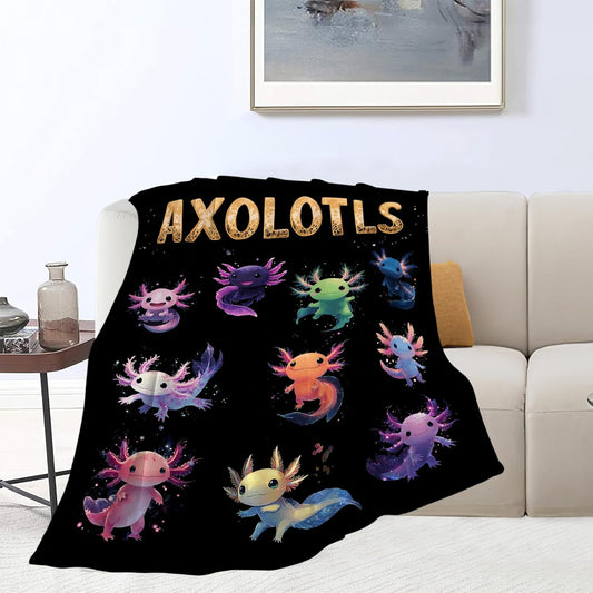 Yoga Blanket, Colorful Throw Blanket, Yoga Gifts, Meditation Blankets, Meditation Stuff Fleece Flannel Plush for Women Men Boys Girls Lovers Adults Soft Bedding for Sofa Bed Office Home Decor 50"X40" - Colors B