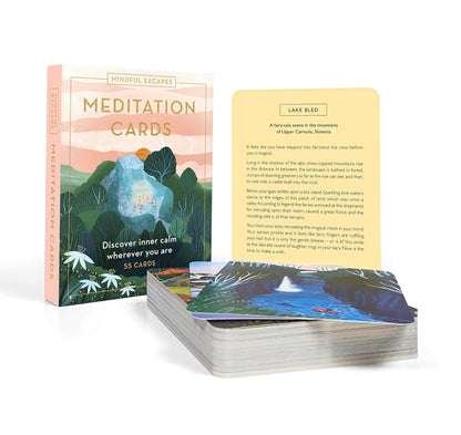 Mindful Escapes Meditation Cards: Discover inner calm wherever you are - 55 cards (Inspired Traveller's Guides)