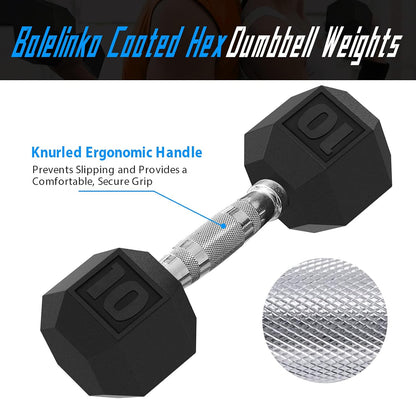 Balelinko Home Gym Equipment Workouts Strength Training Weight Loss Pilates Weights Yoga Sets Weights for Women, Men, Seniors and Youth