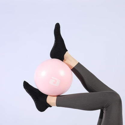 loudashuaiqi Grip Pilates Socks Non Slip Athletic Yoga Socks with Grips for Women Grippy socks for Hospital Workout Barre