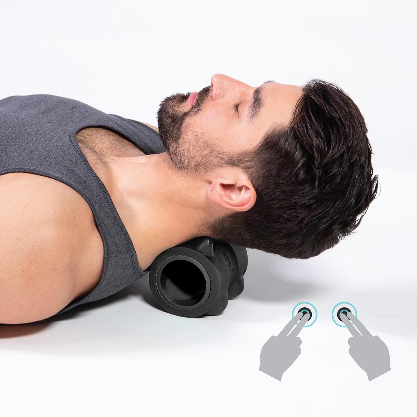 Chirp Wheel XR Knot Kneader - Firm Massage Roller, Shiatsu Thumb Massage, Muscle Release Tool for Knots &Tension Relief | High Density Foam for Physical Therapy & Relaxation, 500lbs Capacity, 6" Mint