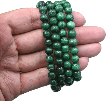 Amazing Gemstone 108 Beads Handmade Mala (Knotted, Rudraksha) - Colors A