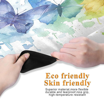 Dragonfly Painting Yoga Mat Non-Slip Fitness Mat for Pilates, Workout & Home Gym, 71x26 Inch Yoga Mats for Enhanced Yoga Practice