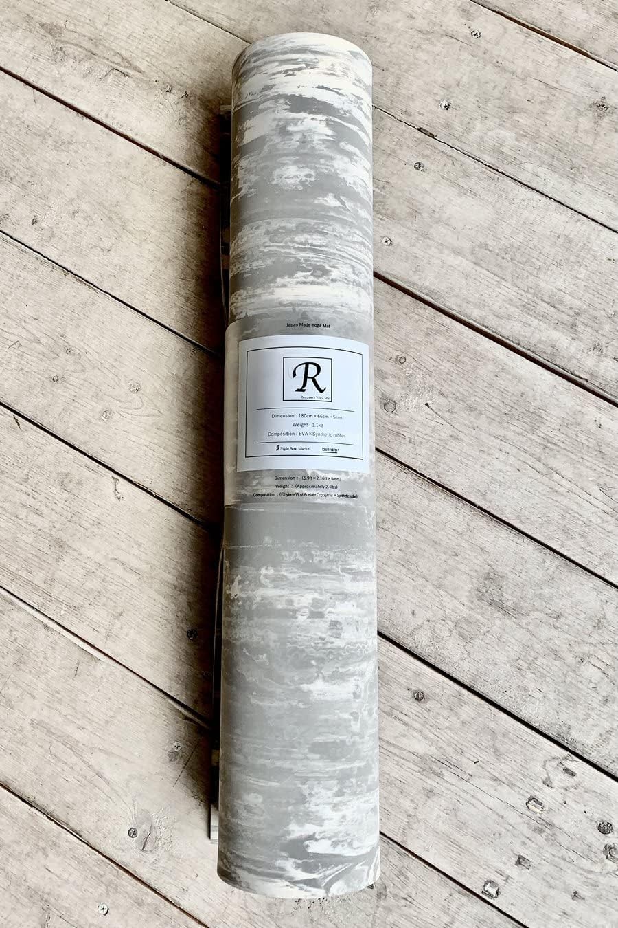 Lightweight Professional Yoga Mat From Japan, 0.2 inch (5 mm) Thick