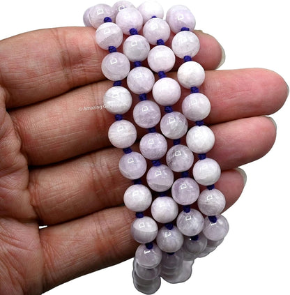 Amazing Gemstone 108 Beads Handmade Mala (Knotted, Rudraksha) - Colors A
