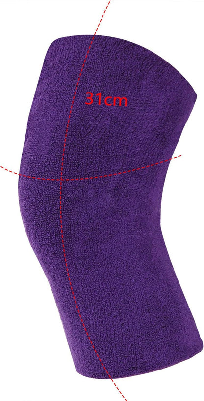 Holiberty Thermal Knee Braces Women Men Elastic Arthritis Knee Compression Sleeve Ski Cycling Leg Warmers Knee Support Pads