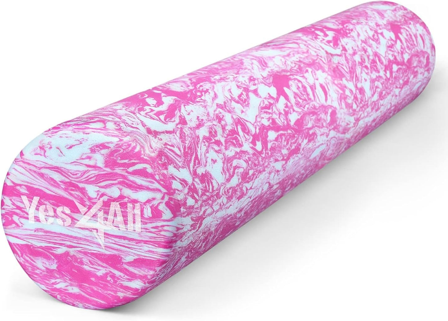 Yes4All EVA Firm Foam Roller for Back - Round Back Roller for Exercise, Yoga & Pilates 12/18/24/36 inch