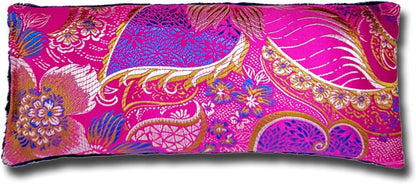 Handmade Luxe Serenity Eye Pillow - All-Natural Flaxseed - Unscented or Lavender Scented – Weighted Eye Mask for Yoga, Meditation, Hot & Cold Therapy