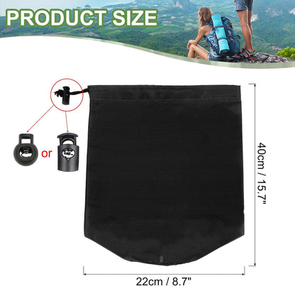 PATIKIL Stuff Sack, Waterproof Outdoor Storage Sack Portable Drawstring Dust Flap Bags Lightweight Sleeping Bag for Camping Hiking Travel