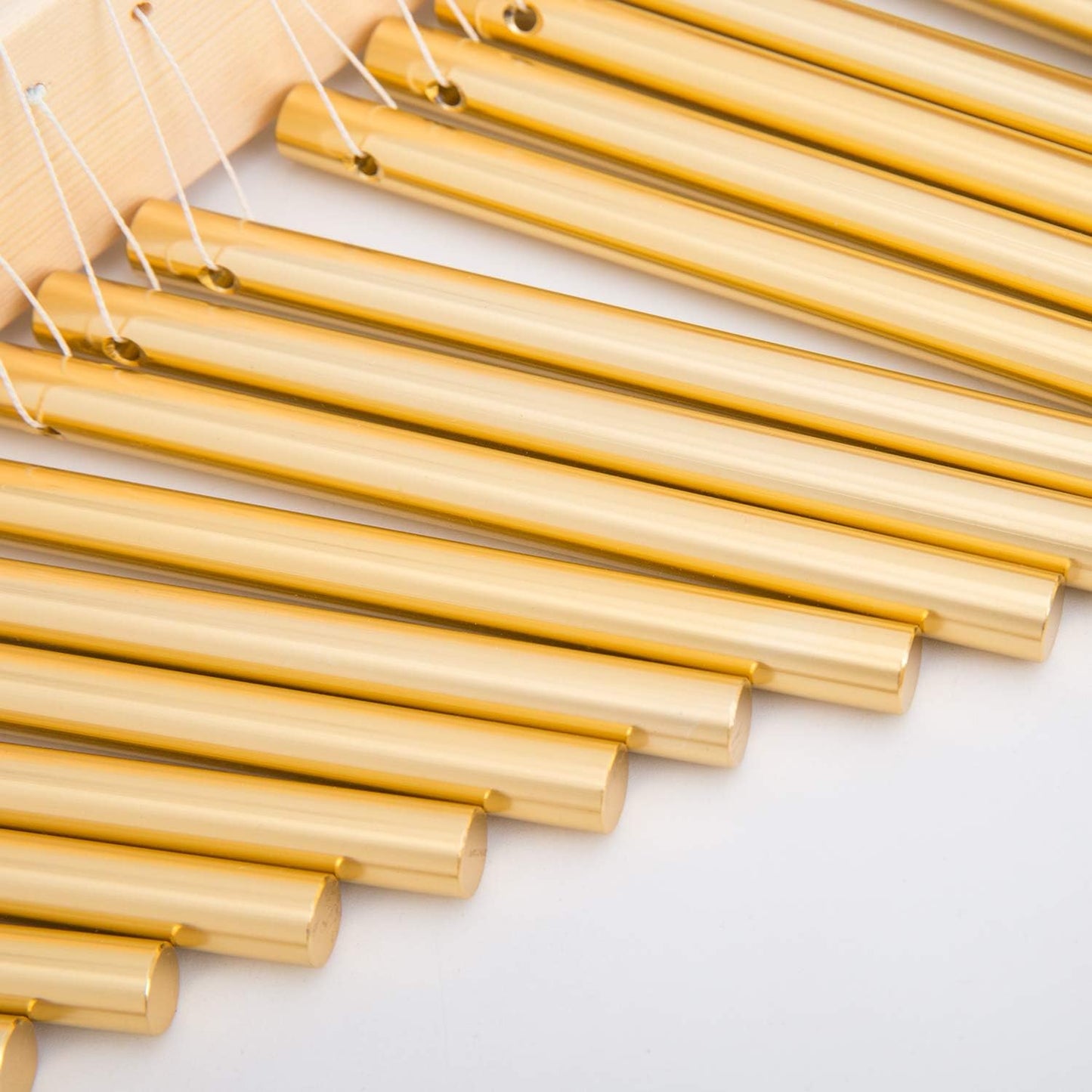ENNBOM 20 Note Chime Wind Chime 20 Bars Instrument Percussion with Mallet (Gold)