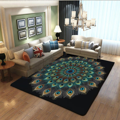 Butterfly Carpet Area Rug - Lovely Butterflies Printed Carpets for Kids Butterfly Theme Living Room Indoor Bedroom Decor Soft Polyester Yoga Mat 2'x3'