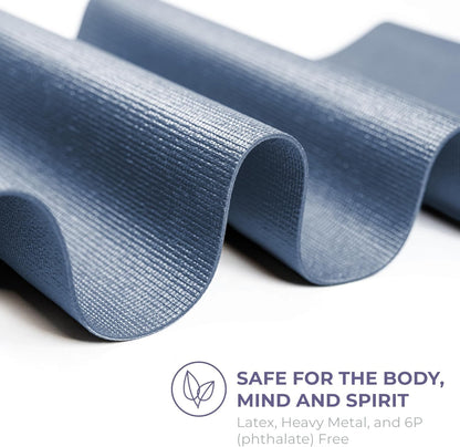 Voyage Yoga Mat, 4 Pack, 72" x 24" Extra Long Exercise Mat, 5mm Thick Bulk Yoga Mats for Schools, Anti-Tear, Non Slip Fitness Mat for Gym or Studio