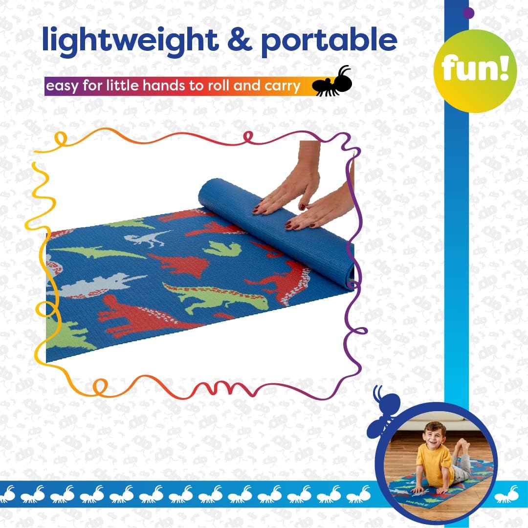 Antsy Pants Kids Yoga Mat - Yoga Mat for Kids, Yoga Mats for Home Workout, Travel Yoga Mat, Yoga Mat Non Slip, 60” x 24”, 3mm Free of Toxic Phthalates