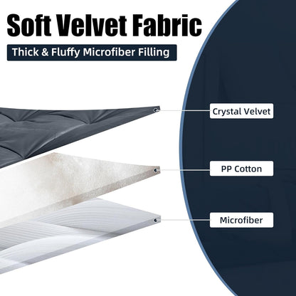 HOMBYS Floor Lounger Pillow Foldable and Tufted Design Long Floor Cushion for Yoga, Reading, Sleeping, Meditation, Elastic Band for Roll Up and Easy Storage, Machine Washable, Dark Grey, 74"x27"