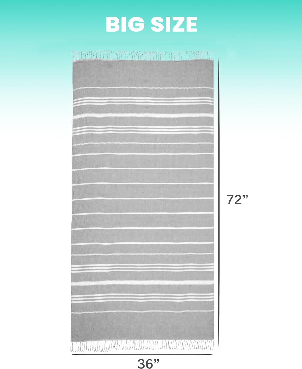 Turkish Beach Towels Vacation Essentials Yoga Blanket Pool Workout Towel Oversized Sand Free Quick Dry Lightweight Meditation Supplies Mat Cover Surf Boat River Float Accessories Gym Excise Stuff