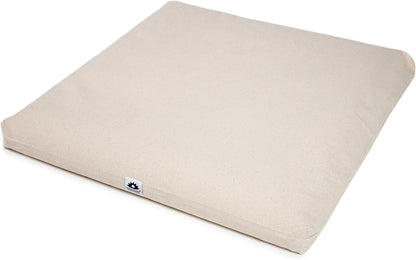 Zabuton, Eclipse line, Buckwheat Filled Meditation Cushion, 23" x 23"