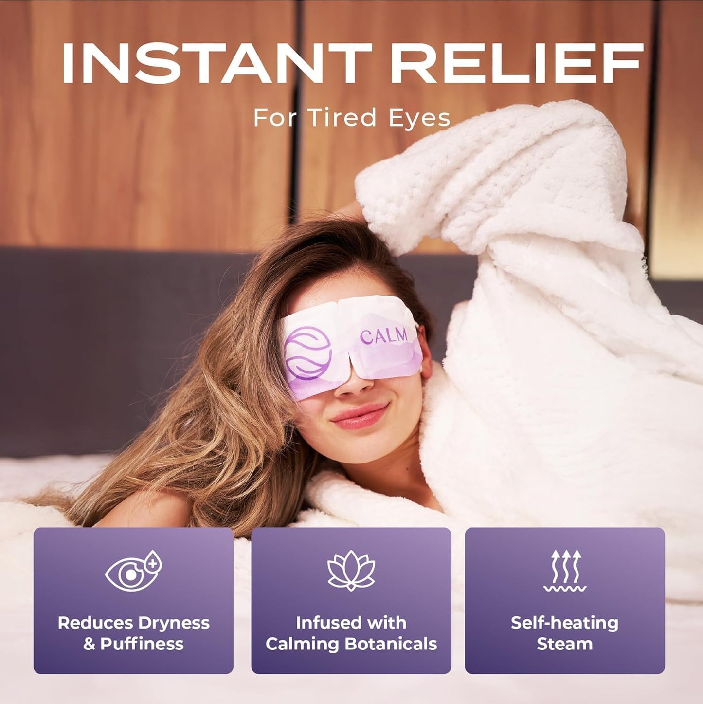 Body Restore Heated Eye Mask for Dry Eyes 30 Pack – Fathers Day Gift for Dad, Birthday Gifts for Women and Men, Self Heating Warm Compress, Relaxation – Variety