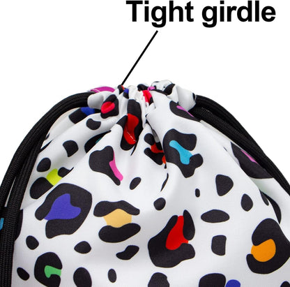 HOLYLUCK Drawstring Backpack Bag Sport Gym Sackpack - Colors A