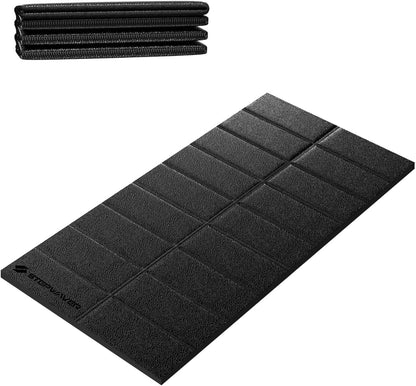 Stepwaver Walking Pad Mat for Carpet, Treamill Mat for Hardwood Floors, High Density, 1/4 Thickness, Folable, Floor Protection for Bike, Elliptical, Treadmill