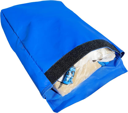 Hullaballoo Durable Vinyl Sand Bags, Outdoor Indoor Anchor Safety Product for Inflatable Bounce House, Water Slides, Canopies and Tents, Holds 50 Pound Capacity, 4 Pack