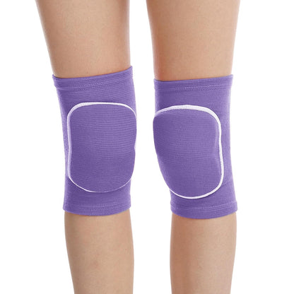 JUMISEE Kids Knee Pad, Anti-Slip Padded Sponge Knee Brace Breathable Flexible Elastic Knee Support for Football Volleyball Dance Skating Basketball Sports