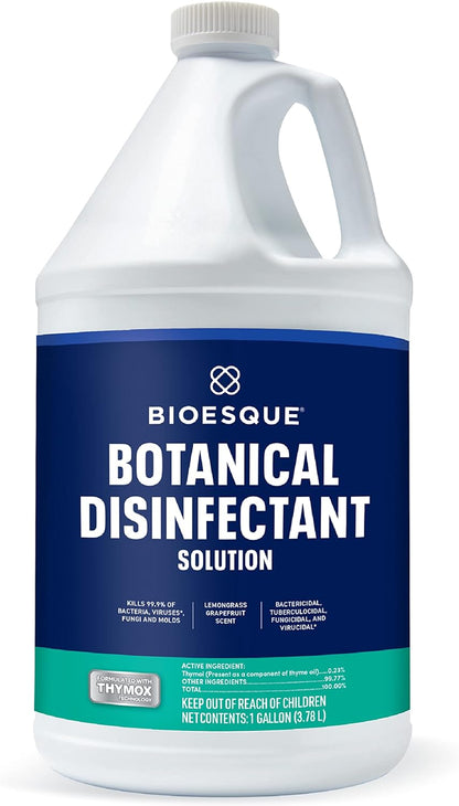 Bioesque Botanical Disinfectant Solution, Heavy Duty Broad-Spectrum Disinfectant, Kills 99.9% of Bacteria, Viruses*, Fungi, & Molds, 32 Fluid Ounce (Pack of 1)