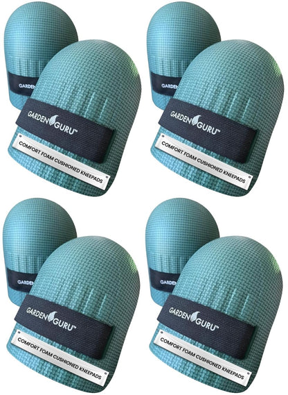Garden Guru Cushioned Gardening Knee Pads with Adjustable Straps - Soft Inner Liner, Ultra Comfort Padding, Garden Kneelers for Yard Work, Cleaning, Household Chores, Roofing, and More 1 Pack