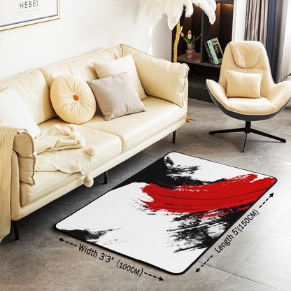 jejeloiu Basketball Living Room Rugs for Bedroom 5x7 Kids Gaming Sports Decor Carpet for Boys Girls Teens Ball Games Area Rug Soft Gift for Basketball Lover Grey and Black Room Decor