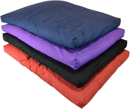 YogaAccessories Cotton Zabuton Meditation Cushion