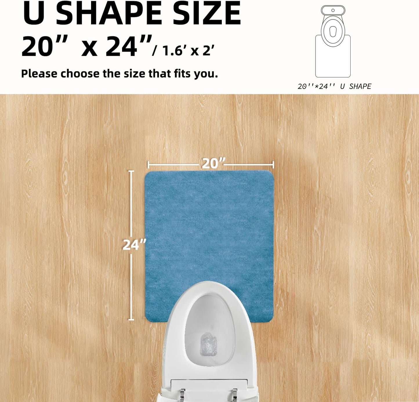 TYUU Bath Mat, Bathroom Rugs Non Slip Washable Thin Absorbent Quick Dry Bath Mat Fits Under Door Bathroom Floor Mat Perfect for Bath, Shower, or Sink 24"x36" Dark Grey