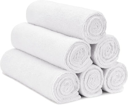 S&T INC. Microfiber Gym Towels, Yoga Towel for Home and Gym Bag, 16 Inch x 27 Inch, 6 Pack