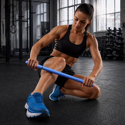 Massage Roller Stick – Deep Tissue Muscle Roller for Full Body, Myofascial Release Tool for Legs, Neck, Arms & Calves, Sore Muscle Recovery Stick for Athletes & Home Use