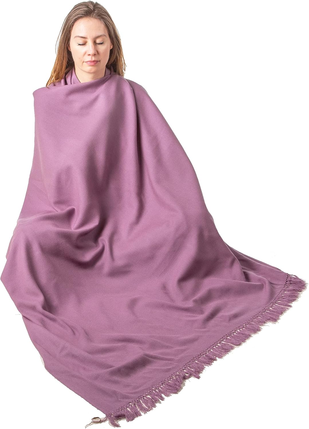 Meditation Shawl or Meditation Blanket, Shawl/Wrap, Oversize Scarf/Stole. Large. Unisex.