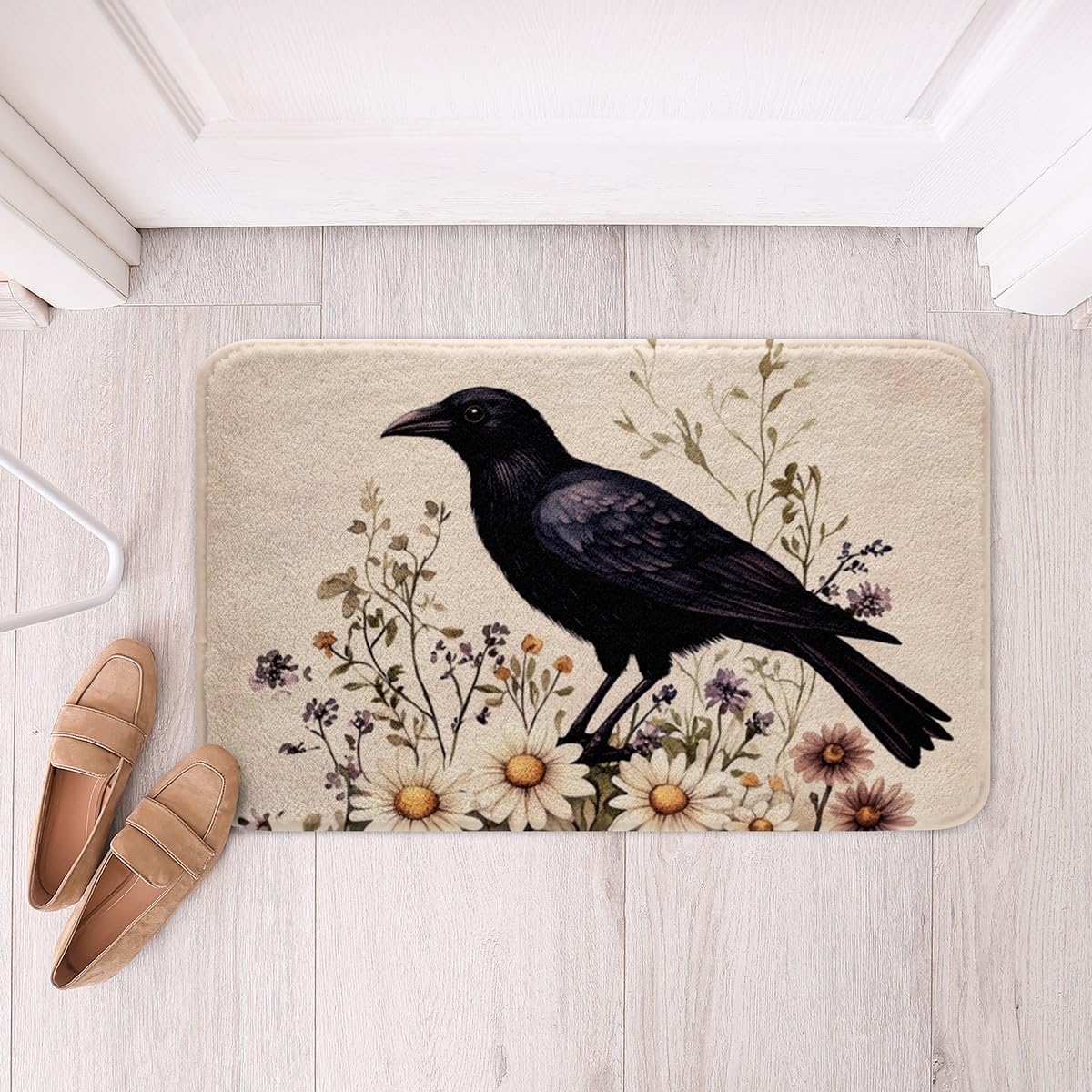 Erosebridal Yoga Bathroom Rugs Gradient Bath Mat,Meditation 20"X 32" Doormats Floor Mats for Kids Boys Girls Teens Lotus Art Non Slip Bath Rug