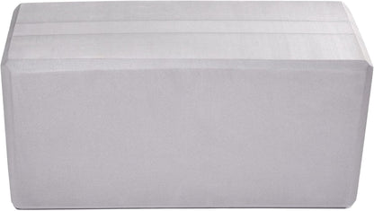 Hugger Mugger 5 in. Big Foam Yoga Block - Extra Large Size, Dense Foam, Reliable Support, Beveled Edges for Comfort, Great if You're Taller or Less Flexible