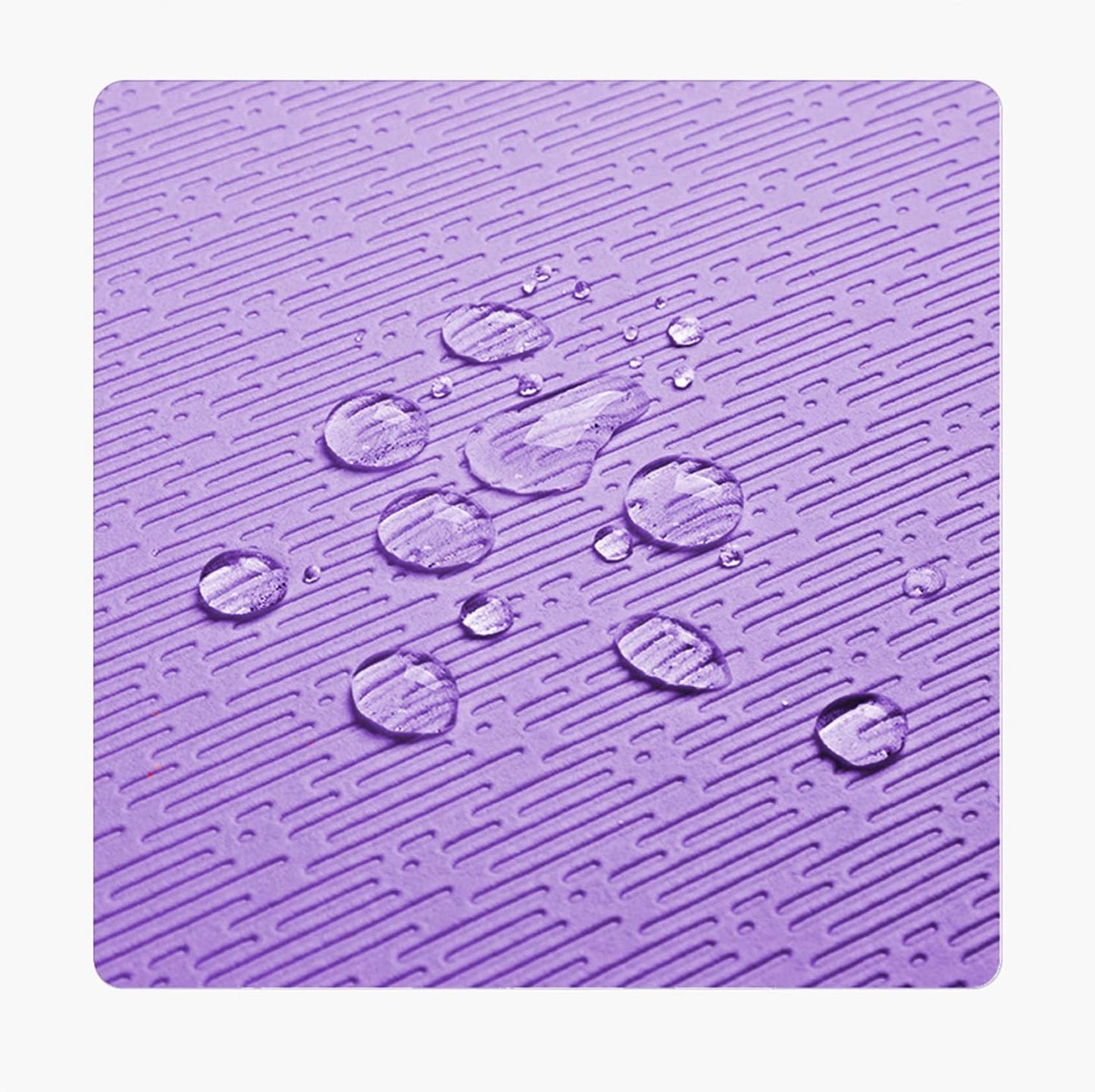 Hatha Yoga Thick TPE Yoga Mat 72"x 27"x1/3 inch Non Slip Eco Friendly Exercise Mat for Yoga Pilates & Floor Workouts