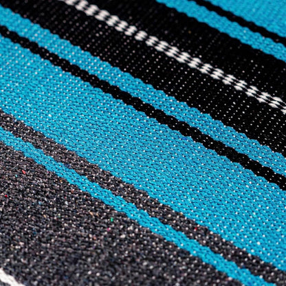 Airooglee 69" L x 51" W Large Mexican Blanket - Perfect as Yoga Outdoor Beach Serape Picnic Camping Woven Blanket, Boho Home Décor - Red