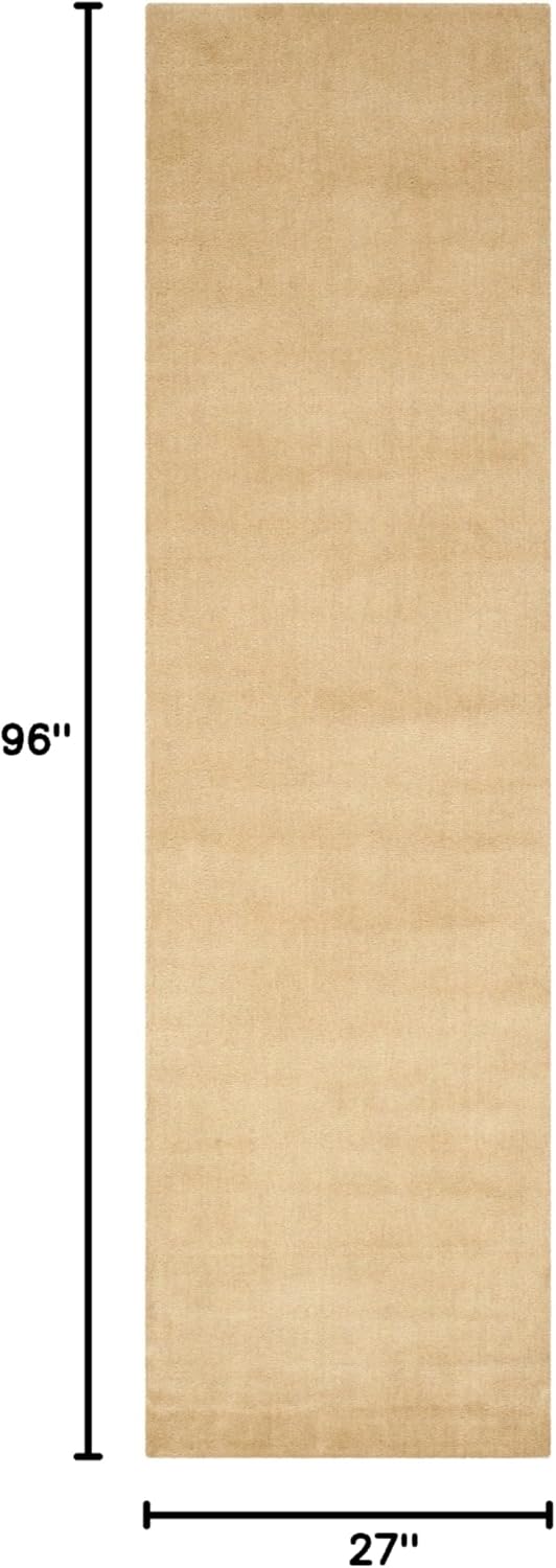 SAFAVIEH Himalaya Collection 6' Round Black HIM610C Handmade Premium Wool Area Rug