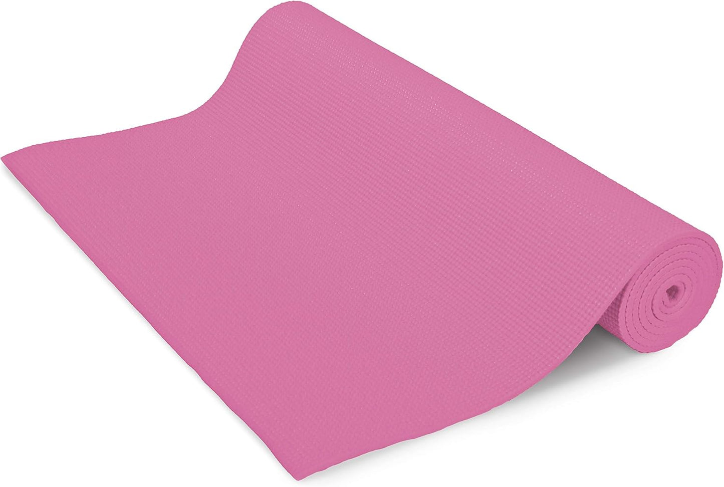 Bean Products Yoga Mat for Exercise - Non Slip Thick Comfortable Workout Floor Mat for Adults and Kids - Eco Friendly Foldable Yoga Mat for Yoga, Pilates, Gym and Stretching
