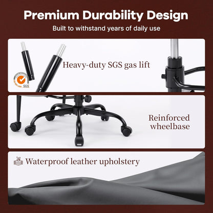 AreShark Cross Legged Office Chair,ADHD Criss Cross Desk Chair with Wheels & Stretchable Rotating Footrest,Height Adjustable Wide Yoga Kneeling Meditation Chair with Flip-up Armrests Back Support