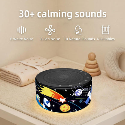 Kipcush Automatic Tibetan Meditation Bowl Sound Machine - 7 Himalayan Tones + 7 Color Night Light - Timer & Touch Control - No Manual Striking for Yoga, Chakra Healing, Stress Relief - Plug In