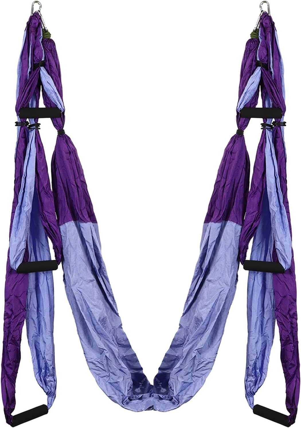 Aerial Yoga Hammock 250x150cm/98.43x59in Parachute Fabric Swing for Inversion Fitness